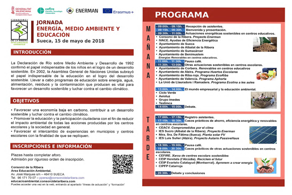 Ciclo verde participa en la Jornada Energía, medio ambiente y educación