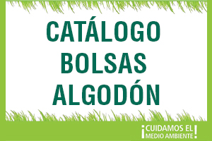 Catálogo de Bolsas 100 % algodón