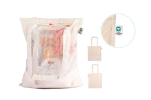 BOLSA ALGODÓN ORGÁNICO SIN FUELLE CQ 7Q24298