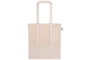 BOLSA DE ALGODÓN ORGÁNICO CON FUELLE CQ 7Q24299