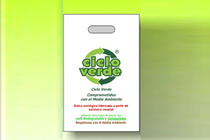 Bolsas biodegradable con asas CV 0052CA