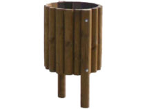 Papelera de madera DB7 CALERA