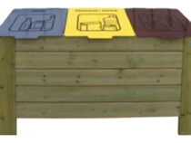 Papelera de madera DB7 GURRI A