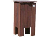 Papelera de madera DB7 ORLINA