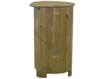 Papelera de madera DB7 SANT PONÇ