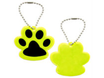 Llavero reflectante huella DJ 7B056