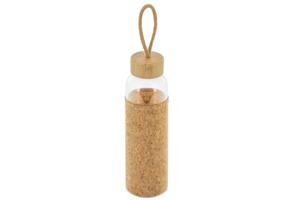 BOTELLA CRISTAL TAPON BAMBU/CORCHO DJ7Z10930