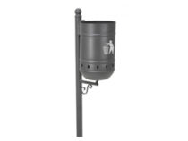 Papelera metálica rústica DV 7451