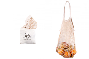 Bolsa Algodón - Malla Asa larga Plegable GY 750002