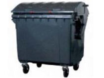 Contenedor de 1100l tapa curva