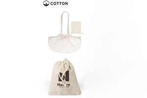 BOLSA PLEGABLE MALLA-ALGODÓN NL-76577