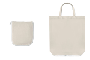 Bolsa Plegable Algodón con Fuelle NP 7MO9283