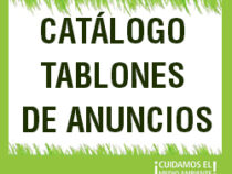 CATÁLOGO DE TABLONES DE ANUNCIO