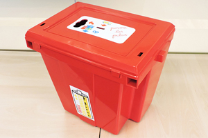 Contenedor interior de pilas PO 720L