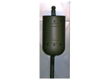 Papelera metálica rústica SM 40