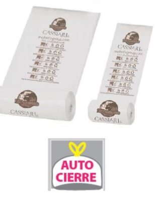 Bolsa compostable Auto cierre 10l MG rollo 20